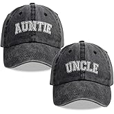 SHANVANKE Auntie Uncle Hat, Adjustable Cotton Embroidered Baseball Cap