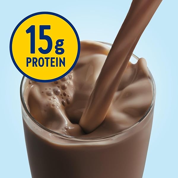 GLUCERNA HUNGER SMART SHAKE, DIABETIC DRINK TO SUPPORT BLOOD SUGAR MANAGEMENT, 15G PROTEIN, 180 CALORIES, CLASSIC CHOCOLATE, 10-FL-OZ BOTTLE, 6 COUNT