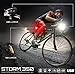 USB Rechargeable Bike Light Set- Super Bright 400 Lumens Bike Headlight +120 Lumens, LED High Brightness Bike TAIL LIGHT. Easy Installation & WATER-RESISTANT LED Bike Lights For Safe Cycling At Night