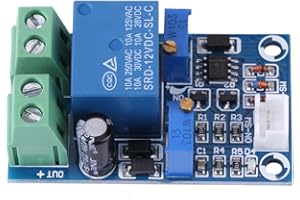 YOSOO HEALTH GEAR DC Voltage Relay Adjustable, Low Voltage Battery Board, Low Voltage Cut Off, 12v Battery Undervoltage Cut Off Automatic Recovery Controller Module