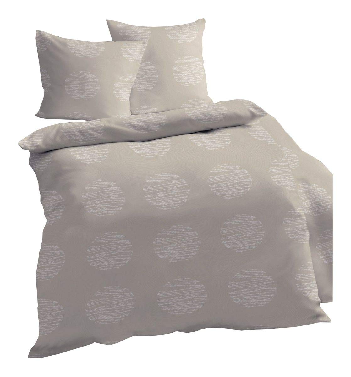 Dormisette Flanell Bettwäsche 2 teilig Bettbezug 135 x 200 cm ...