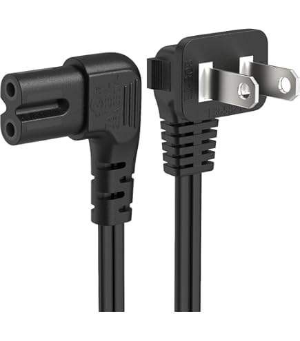 Amazon.com: [UL Listed] OMNIHIL 90 Degree 10FT AC Power Cord