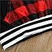 2pcs Outfit Newborn Baby Boy Girl Long Sleeve Black Hoodie with Check Pocket Tops Plaid Long Pants Clothes