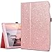 iPad 2017/2018 9.7 Case,iPad Air Case,iPad Air 2 Case,Fingic Thin Sparky Case Smart Folio Case Cover with Auto Sleep/Wake Function Stand PU Leather Cover for ipad Air/Air2/iPad 9.7 2017/2018,Rose Gold