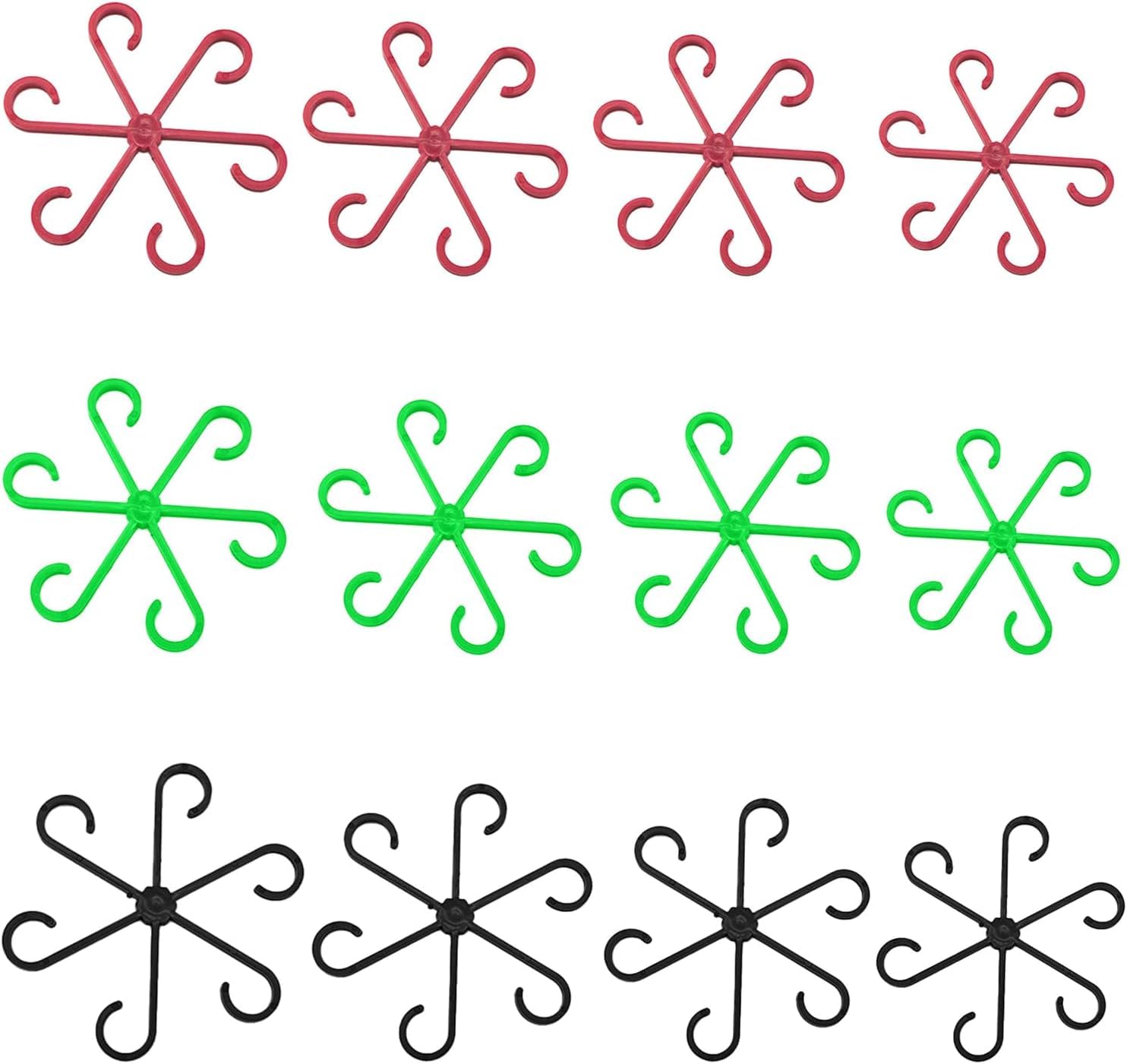 XFSRG 12 Pieces Plant Clips Garden Clips Plant Support Clips for Garden Plants Tomato Vegetables Clip Climbing Plants for Trees Flowers Plant Plants Accessories