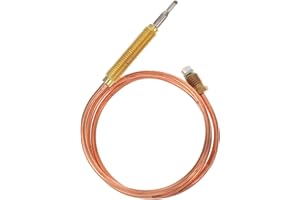 Ciieeo Universal 60cm Thermocouple Sensor for Gas Fireplace Heater Replacement Parts for Electric Fireplace