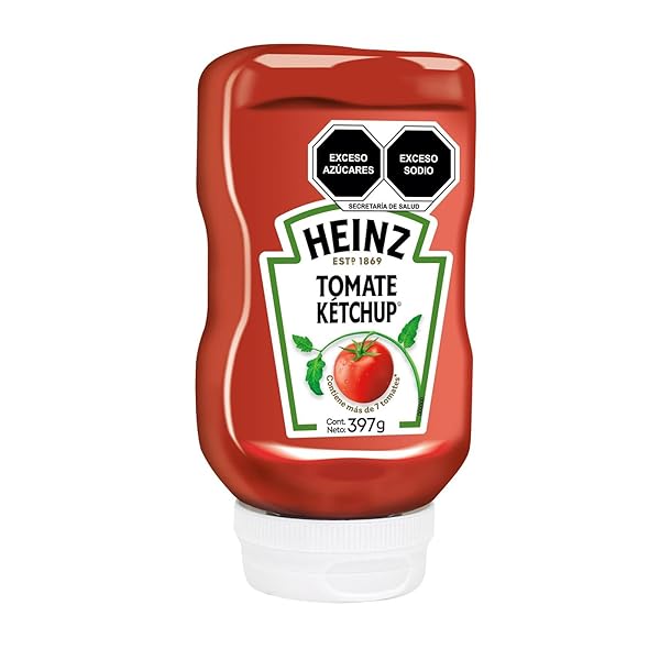 HEINZ TOMATO KETCHUP, 14 OZ BOTTLE