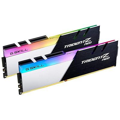 G.Skill Trident Z Neo Series 16GB (2 x 8GB) 288-Pin RGB PC4-28800 DDR4 3600MHz CL16-19-19-39 1.35V Desktop Memory Model F4-3600C16D-16GTZNC