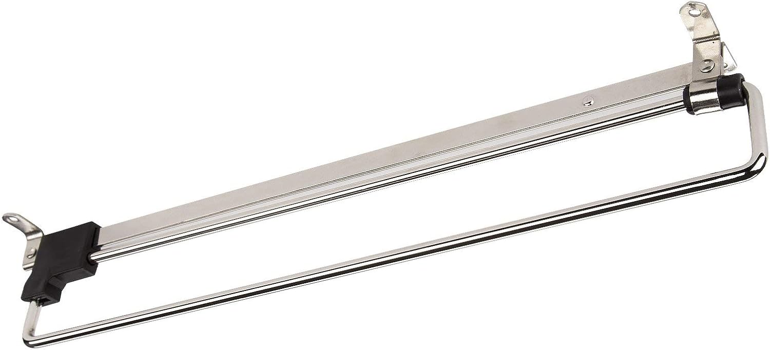 Sotech SO-TECH® Coat Hanger Wardrobe Pull Out Clothes Hanger Trousers Pull Out Hanger Rail Telescopic 350 mm