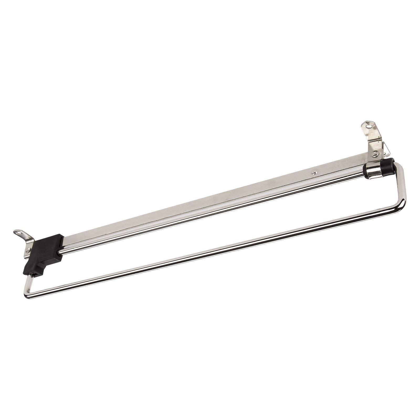 SO-TECH® Coat Hanger Wardrobe Pull Out Clothes Hanger Trousers Pull Out Hanger Rail Telescopic 350 mm