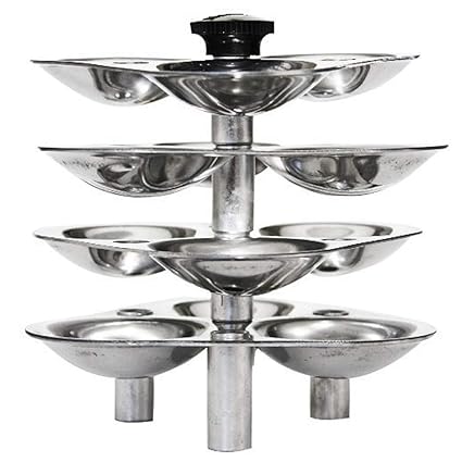 Hawkins Idli Stand for Pressure Cooker, 5-Liter, Silver