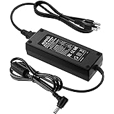 ALITOVE 24V Power Supply DC 24 Volt 5A AC Adapter 100-240V AC/DC Adapter Transformer Compatible 5 Amp 4A 3A 2.7A 2.5A 2A with 5.5 * 2.5mm/2.1mm Tip for LED Strip CCTV Camera Printer LCD Monitor