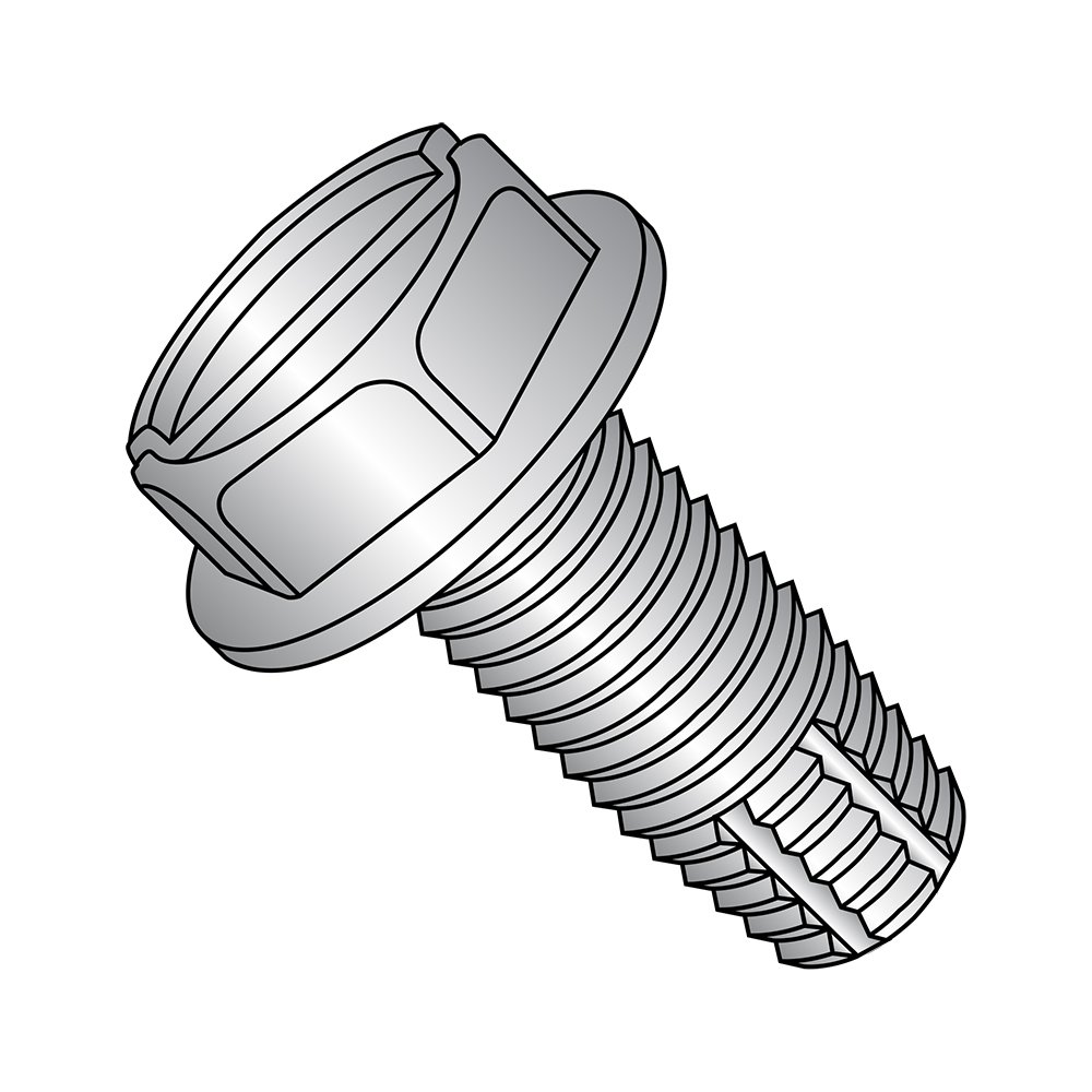 18-8-stainless-steel-thread-cutting-screw-plain-finish-hex-washer