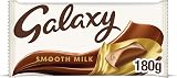 Galaxy Smooth Milk Chocolate Bar 180g – Milk Chocolate Tablet Gift Block