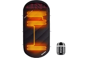 KingCamp Sleeping Bag for Adults, Cold Weather & Warm Extra Wide Big & Tall XL Portable Waterproof Flannel Sleeping Bags, Essentials Gear Accessories for Camping Backpacking Hiking Indoor & Outdoor