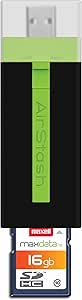Maxell AirStash Expandable Capacity Wireless 16GB Flash Drive A02 (666601)