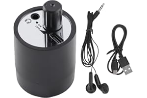 DIOCHE Water Leakage Detection, Sound Amplifier Through Wall, High Strength Voice Detector Amplifier for Pipe Water Oil Leakage, Listening Device