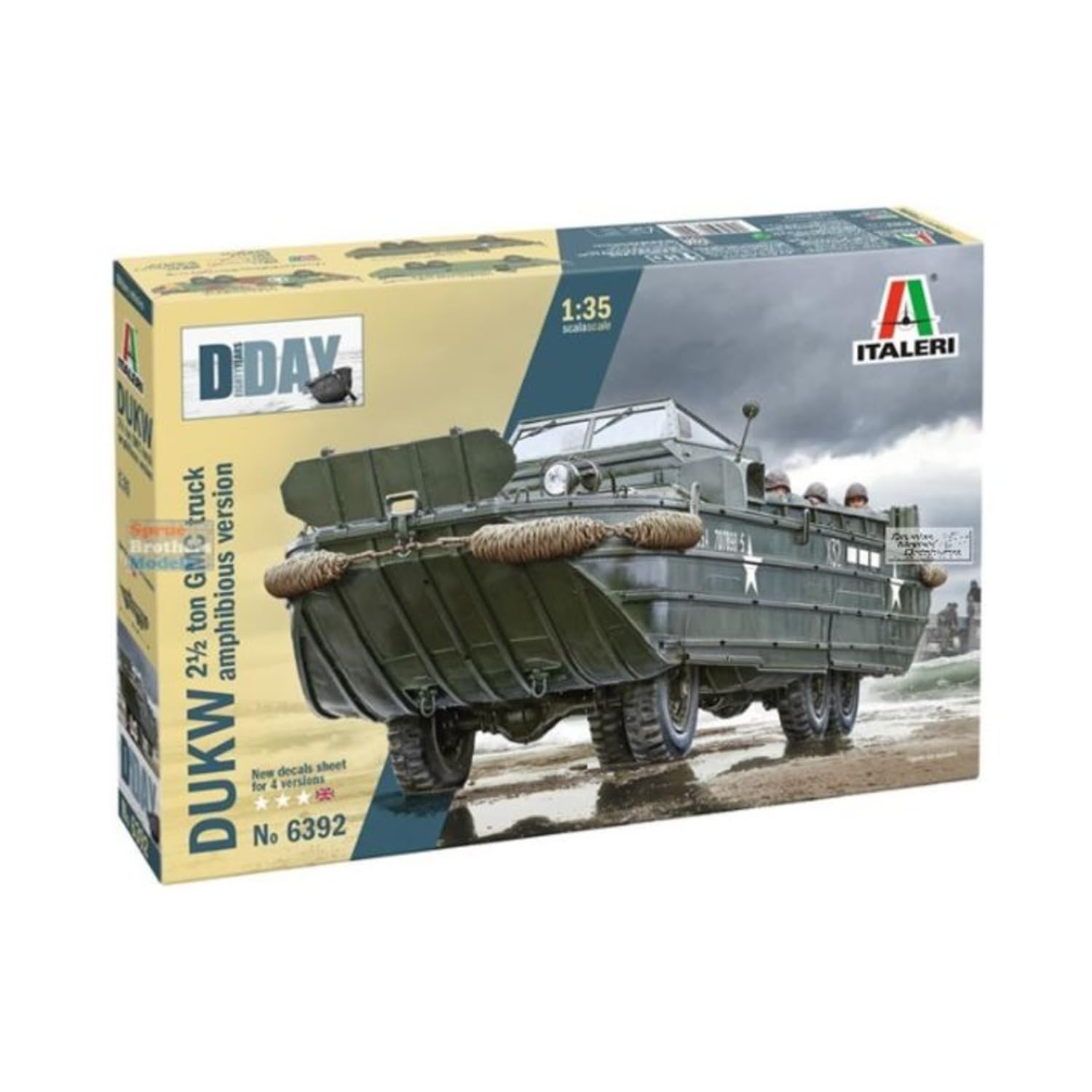 Italeri I6392 Model Tank Dukw 1:35 Scale