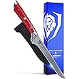 Dalstrong Boning Knife - 6 inch - Gladiator Series - High Carbon German Steel - Crimson Red ABS Handle - Meat Carving, Trimming, Deboning - w/Sheath - NSF Certified