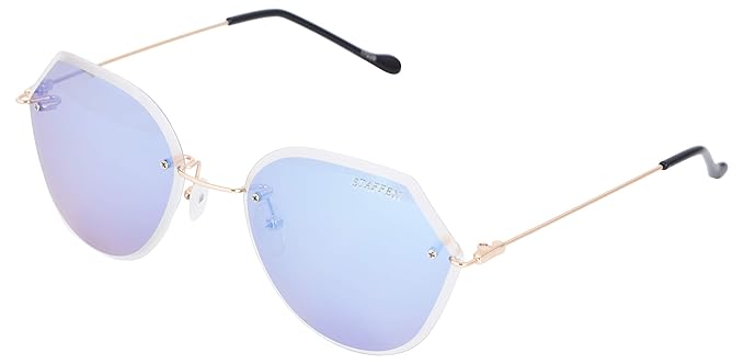 cat eye rimless sunglasses