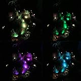 NATPOW Solar Pond Lights 3 Lamps 18 LEDs IP68 Underwater Spotlight view 5