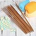 LIHAO 14 Inch Double Pointed Smooth Bamboo Knitting Needles Set, 15 Size (2mm - 10mm)