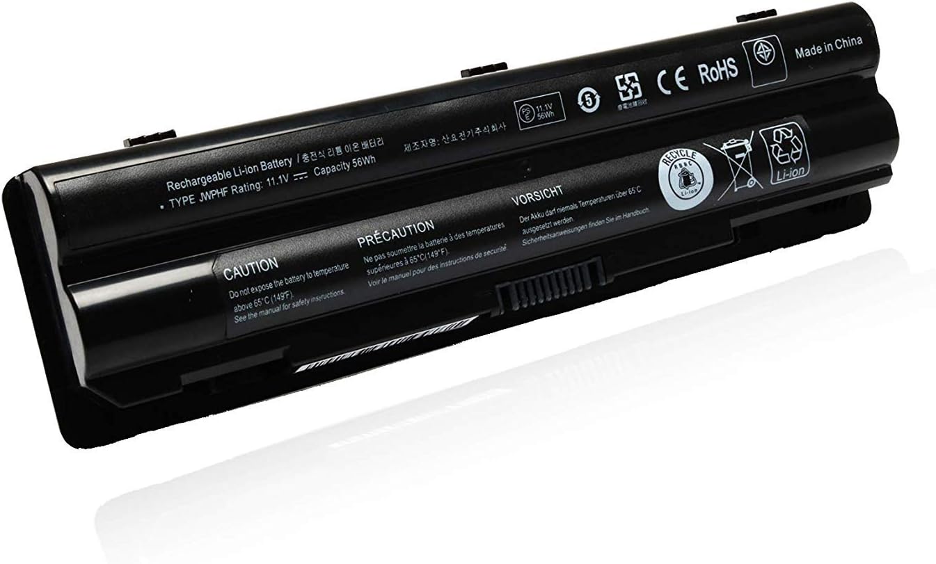 R795X JWPHF J70W7 WHXY3 R4CN5 312-1123 312-1127 453-10186 Laptop Battery Replacement for Dell XPS 14 15 17 L401X L402X L501X L502X L701X L702X(11.1V 56Wh) - Image 5