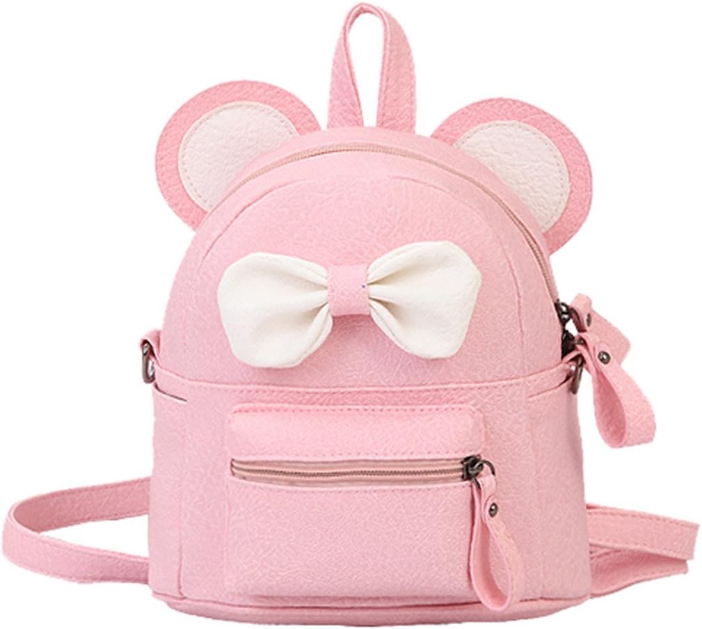 Girls Backpacks,Moonuy,Womens Casual Fashion Leather Satchel Bow Tie Traver Shoulder Bag School Backpacks Cardbags Hand bag Crossbody Bag Wallet For ladies