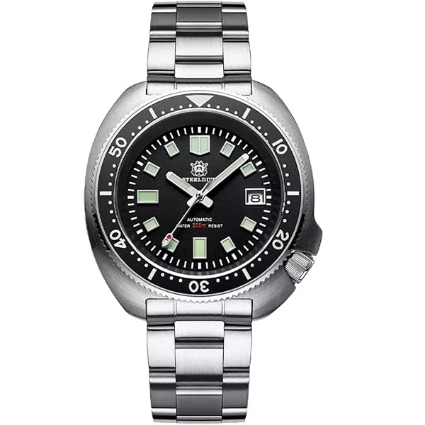 Steeldive SD1970 Diving Watch, 6105 Turtle Captain Willard, NH35