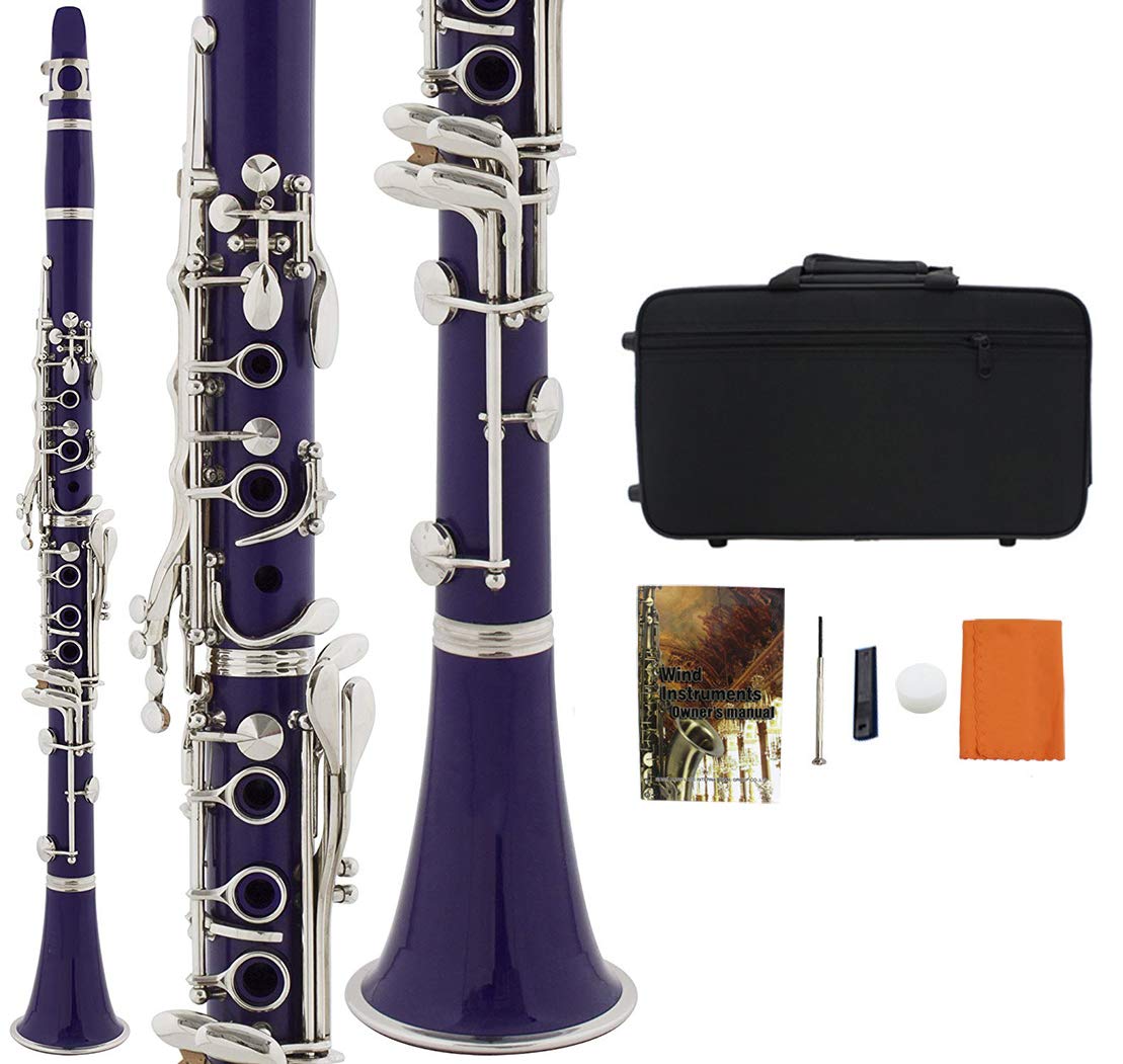 B調整17キーニッケルメッキシルバーキーダブル調整アドバンストクラリネット 複数色 2 クラリネット楽器ドロップb B07nl7ybcs 4 4 クラリネット ランキング第1位 Amansbistropa Com