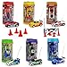 haomsj Mini Coke Can Speed Rc Radio Remote Conrtol Micro Racing Car with Led Lingts Toys Kids Gift 2.4GHz