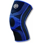 Pro-Tec Athletics Gel Force Knee Support, Compression Knee Brace, Medium | Knee and joint support, compression sleeve, gel patella cushion, knee stability, patellar tracking, ligament, easy to use