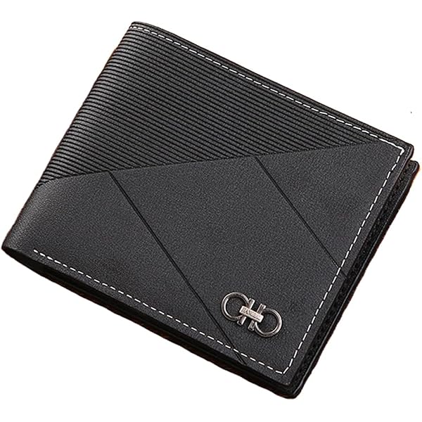 MUFANDUO Men's Slim Bifold Wallet With Zipper Coin Pocket - Minimalist PU Leather Wallet With Money Clip & Card Slots, Brown - View #2