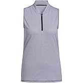 Adidas Women's Two-tone Sleeveless Polo