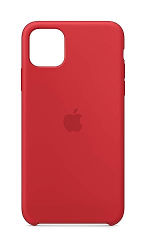 Apple Silicone Case (for iPhone 11 Pro Max) (Product) RED in
