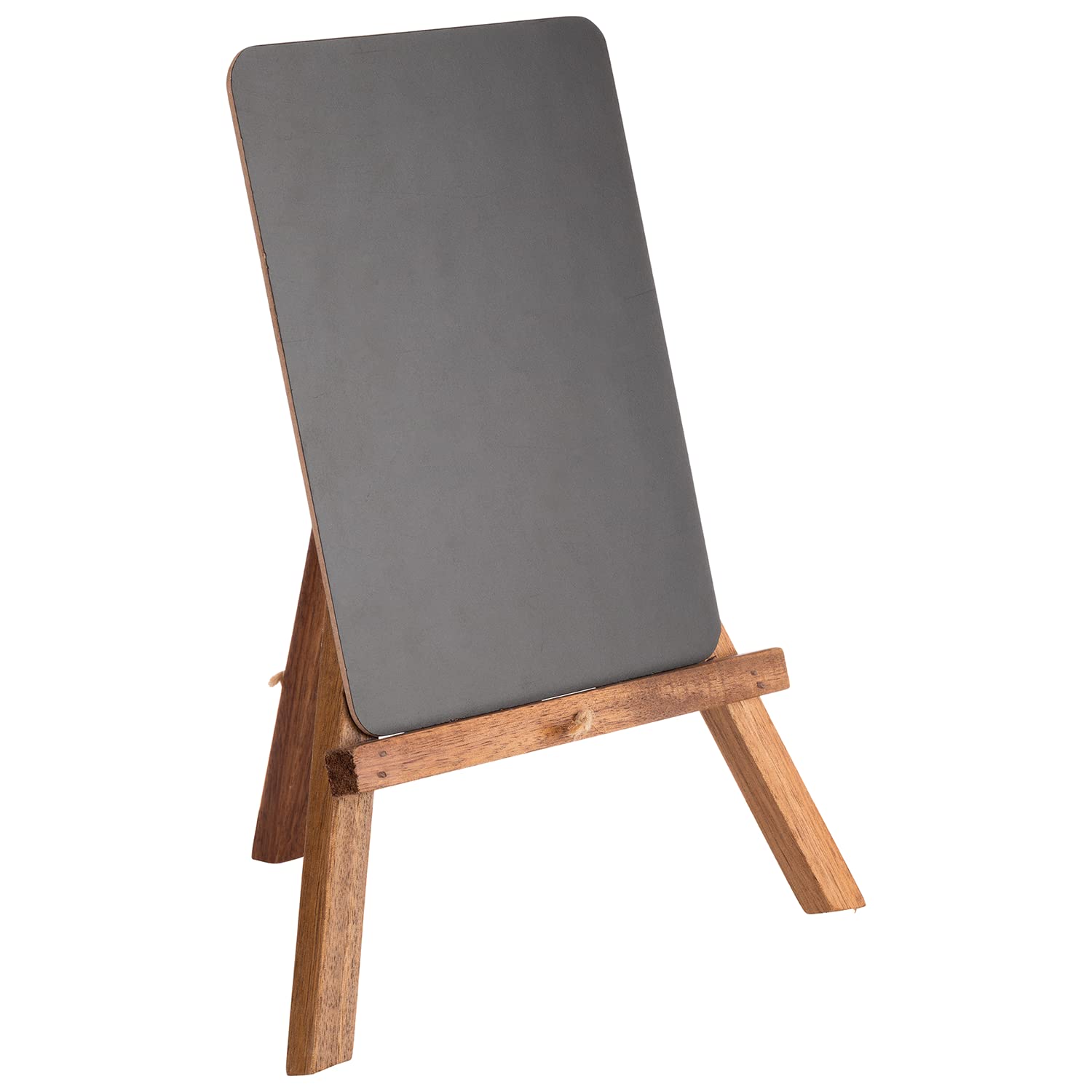 APS 71531 2-Piece Mini Easel with Acacia Wood Stand, 19.5 x 15 x 24 cm