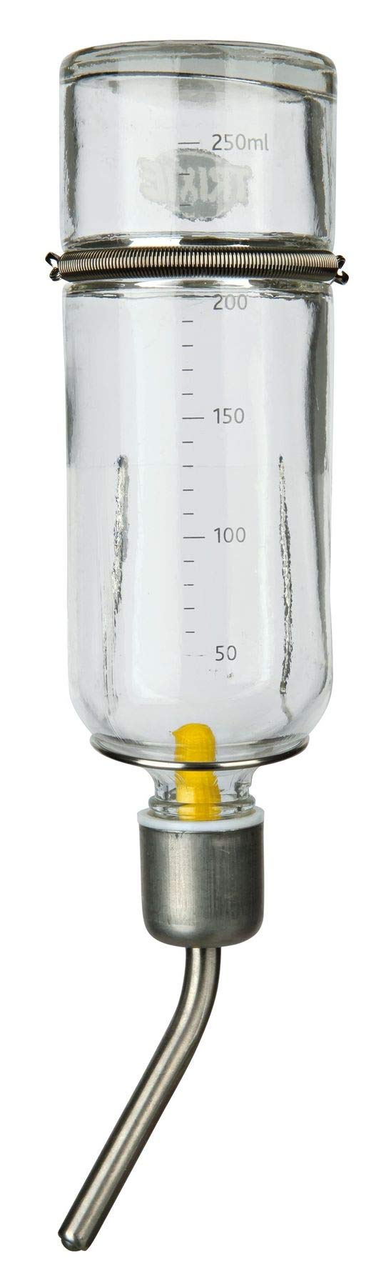 Trixie Small Animal Glass Water Bottle, 250 ml, Pack of 1