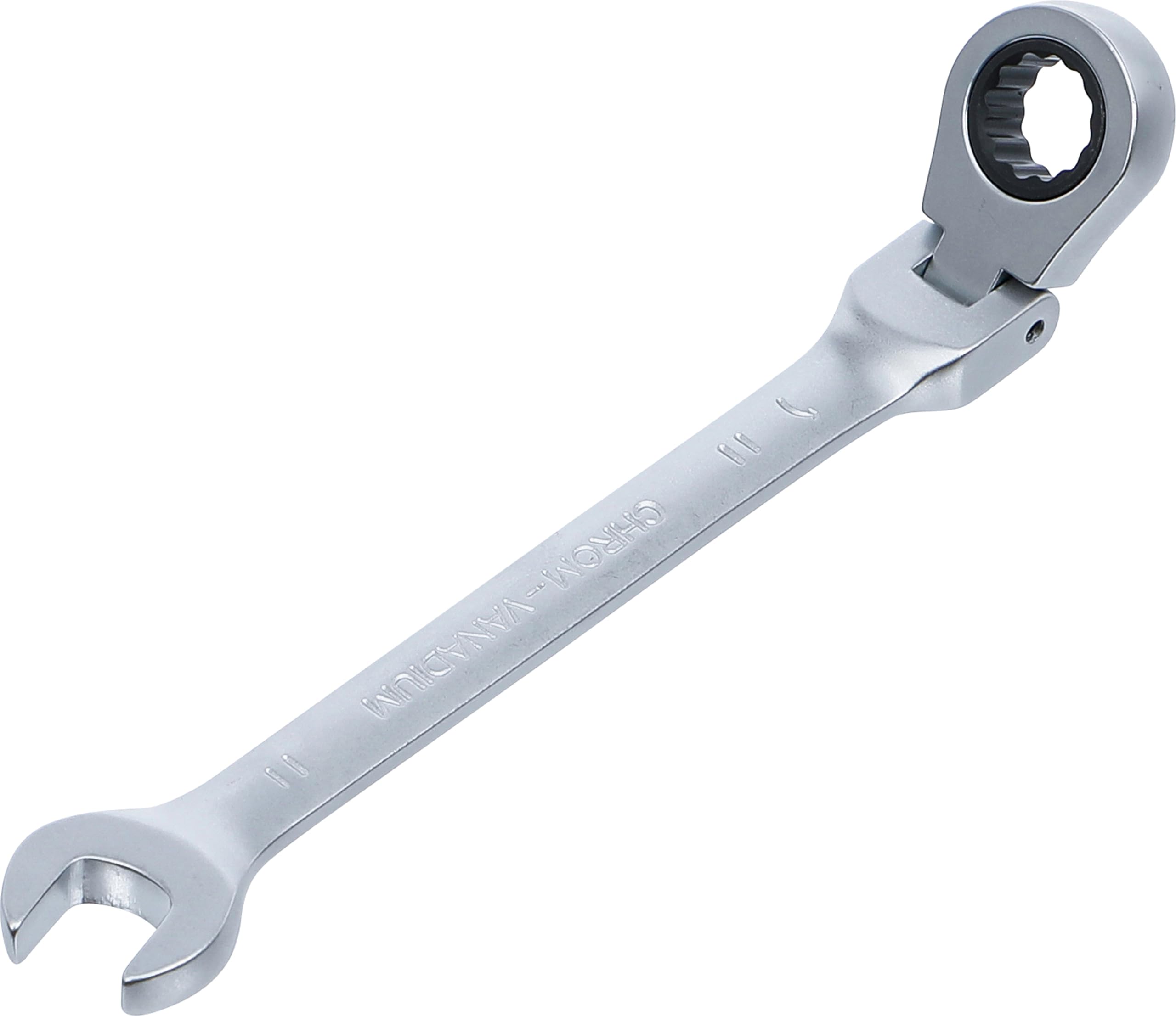 BGS 6711 | Ratchet Combination Wrench | adjustable | 11 mm