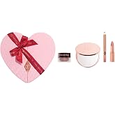 Charlotte Tilbury Pillow Talk Icons On The Go &ndash; 3-Piece Makeup Gift Set with Lipstick, Lip Liner &amp; Cream Eyeshadow In An Easy-To-Gift Keepsake Tin