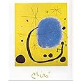 buyartforless L'oro Dell'azzurro (Gold and Blue) by Joan Miro 31x23 Museum Art Print Poster Modern Abastact Famous Painting