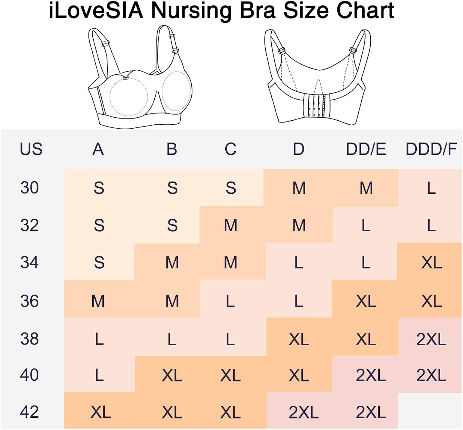 iloveSIA 3PACK Womens Full Bust Nursing Bra Seamless Maternity Bra at  Women’s Clothing store
