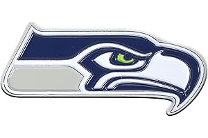 FANMATS NFL 3D Color Metal Emblem, Diecut Team Logo Auto Emblem