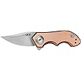Zero Tolerance Knives SFO Frame Lock ZT 0022CU CPM-20CV Stainless and Solid Copper Pocket Knife