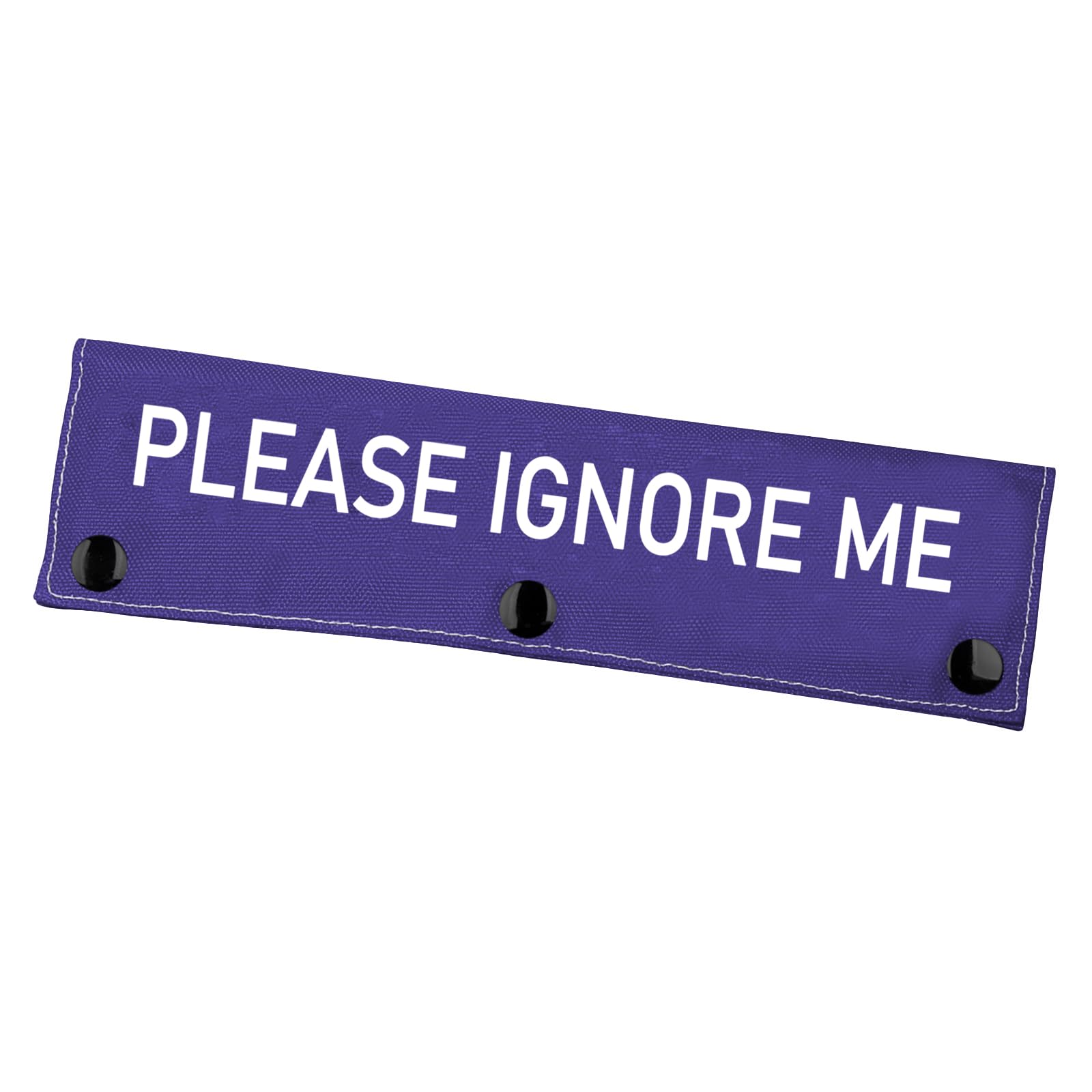 Working Dog Leash Sleeve Please Ignore Me Alert Dog Leash Wrap Social Distancing Gift (Please Ignore Me)