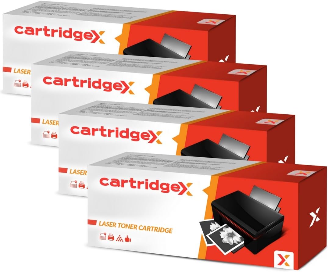 Cartridgex 4 X Compatible Toner Cartridge Replacement For HP CF283X 83X HP83X Black HP LaserJet Pro M201dw Pro M201n MFP M225dn MFP M225dw