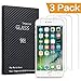 Fedirect 3-Packs iPhone 7 Plus/iPhone 8 Plus Screen Protector, Tempered Glass Screen Protector High Definition Clear Screen Protector