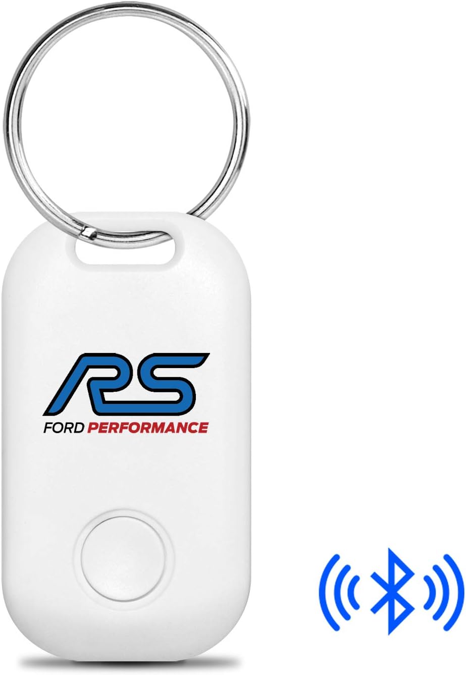 ford keychain amazon on Amazon Com Ford Focus Rs Bluetooth Smart Remote Key Finder White Key Chain Key Ring Tracking Device Work With Cell Phone Office Products