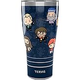 Tervis Traveler Harry Potter Charm Reducio Triple Walled Insulated Tumbler Travel Cup Keeps Drinks Cold & Hot, 30oz, Stainless Steel