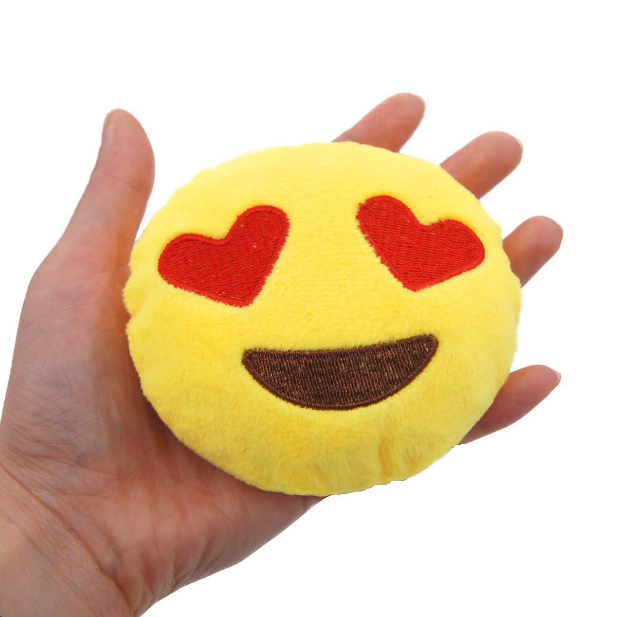 Pawliss Emoji Mini Stuffed Plush Toy Emoticon Throw Pillow Cushion 9