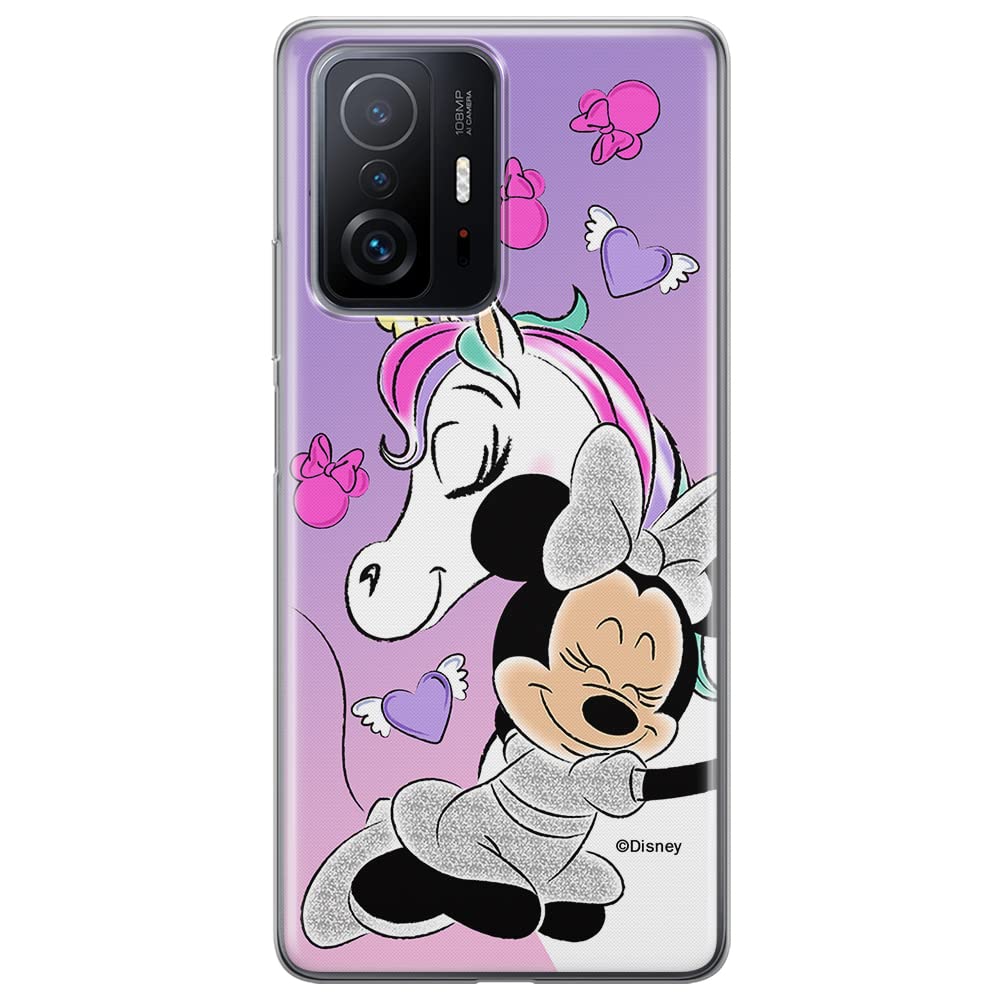 ERT GROUP mobile phone case for Xiaomi 11T 5G / 11T PRO 5G original and officially Licensed Disney pattern Minnie 036 optimally adapted to the shape of the mobile phone, case made of TPU